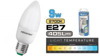 Lâmpada baixo consumo 9W.E27.10Kh.405lm
