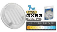 Lâmpada baixo consumo GX53 15Kh