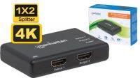 Divisor HDMI 1 > 2p. 1080P 4K x 2K comp. full HD 3D preto