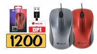 Ratón óptico USB 1200Dpi