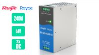 Fonte de alimentação industrial DIN 54V 240W 2 Saídas DC