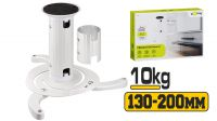 Suporte de tecto para projector máx. 10Kg branco