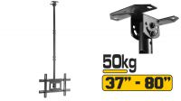 Suporte LCD Universal tecto 37-80" 600x400mm 50Kg máx. preto