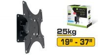 Suporte de parede fixo LCD 19/37" preto