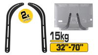 Suporte para barra som 32-70" 15Kg preto