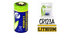 Pilha de litio Energine CR123A 3V