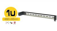 Panel 19"  Carril DIN barras de 65mm 1U
