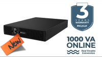 SAI Phasak Pro+ Rack 1000VA | 1000W Online LCD 19" FP1