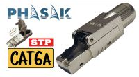Conector Phasak Cat. 6A Toolless STP
