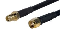 Cable de extensión antena wifi en LMR200 RP-SMA M para RP-SMA F  Alta Calidad Baja pérdida.