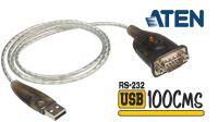 Adaptador USB a porta série DB 09P Macho 1m