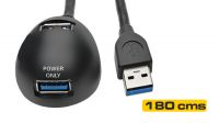 Cable de extensión USB 3.0 table dock Macho a Hembra 1.8m