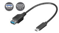 Cable USB 3.0 C Macho a USB 3.0 A Hembra OTG 20cm