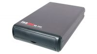 Caixa externa dispositivos IDE 5,25" USB+FireWire preta ventilador