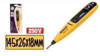 Busca polos electrónico con display LCD Máx. 500V/200mA