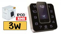 Relógio despertador Time Machine para iPhone com colunas rádio FM