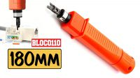 Alicate de impacto para bloco 110 laranja