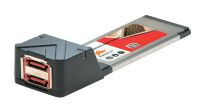 Placa Express Card 34 mm 2 portas E-SATA II