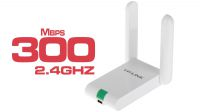 Adaptador USB Wireless TP-Link TL-WN822N 2.4GHz 300Mbps 2x 3dBi