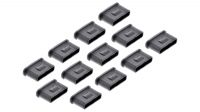 Protetor e bloqueador para porta USB-C preto (12)