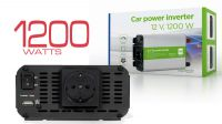 Inversor Energenie de 12V DC --> 230V AC 1200W