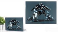 Película anti-arañazos para portátiles 12-17" Robot