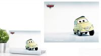 Película anti-arañazos para portátiles 12-17" Cars