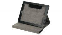 Funda de piel con base para iPad