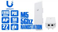 NanoStation M5 5Ghz 600mW com antena 16dBi