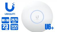 Punto de acceso Unifi U6+ Wifi 2 x 2 + 2 x 2 MIMO dual 802.11ax