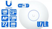 Punto de acceso Unifi WiFi 7 Dual UBN-U7-LR