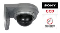 Câmara CCD Sony 1/3" 420 linhas anti-vandalismo